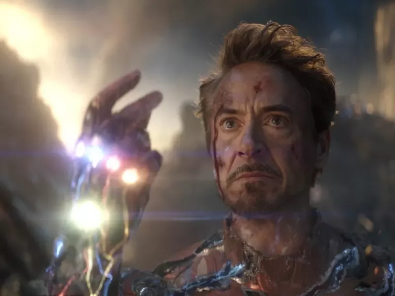   Robert Downey Jr. on Iron Man