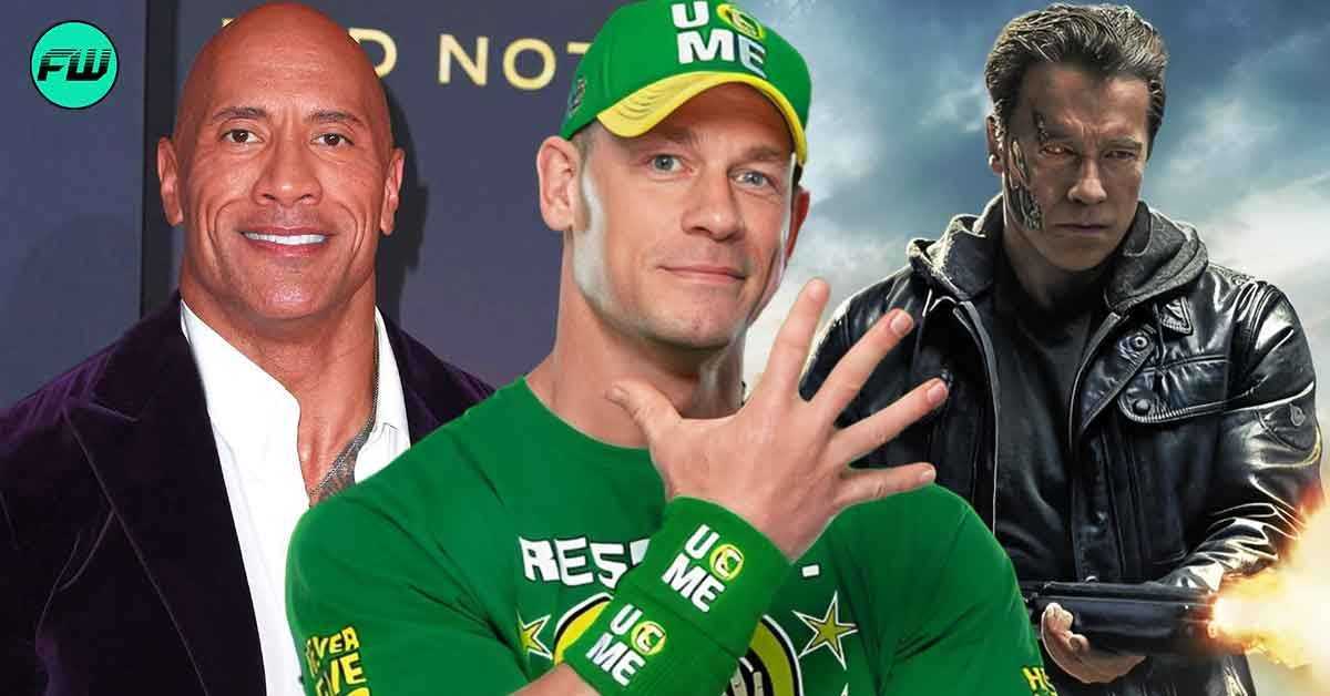 John Cena slår Dwayne Johnson som den nye T-800, erstatter Arnold Schwarzenegger i Terminator 7 i den mest episke, virale konceptkunst