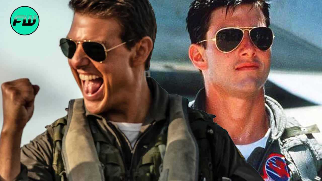 Tomo Cruise'o amžiaus transformacija: nuo „Top Gun 1“ iki „Top Gun: Maverick“.