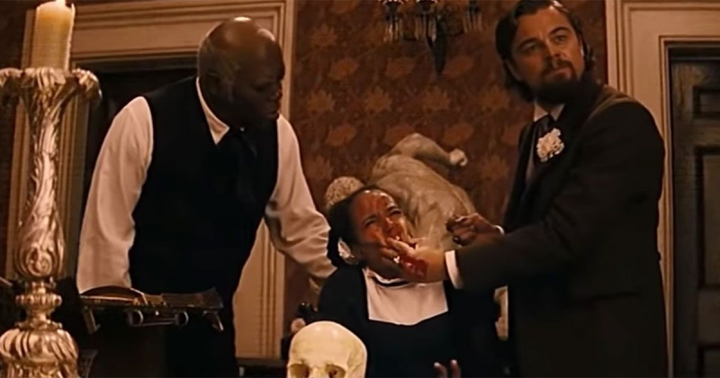   Samuel L Jackson v filmu Django brez okovov