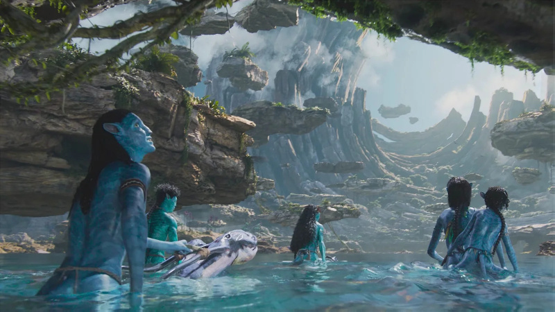   Нови изображения от Джеймс Камерън's Avatar: The Way of Water.