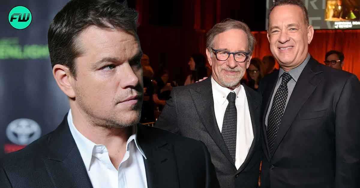 Aion sitoutua siihen: Steven Spielberg ei melkein halunnut tehdä 482 miljoonan dollarin Oscar-snupistaan ​​Matt Damonin kanssa läheisen ystävän Tom Hanksin takia