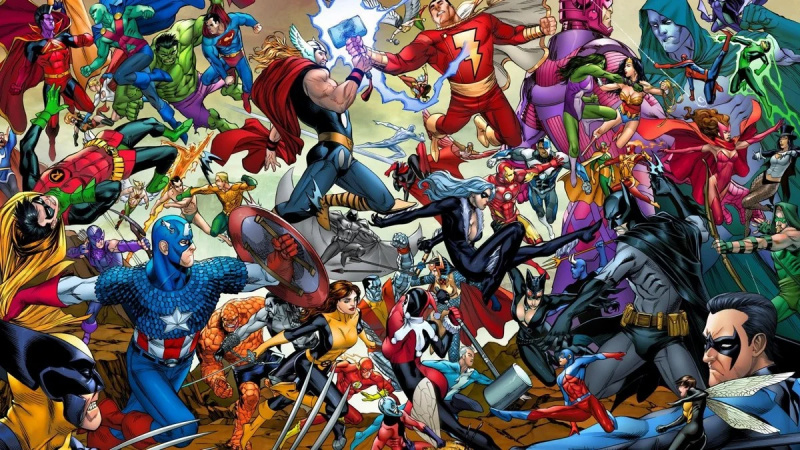   Marvel ja DC Crossover