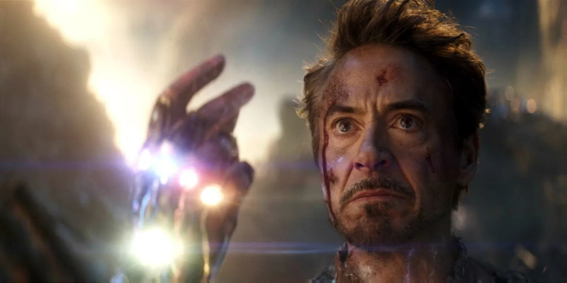   Robert Downey Jr. vo filme Avengers: Endgame (2019).