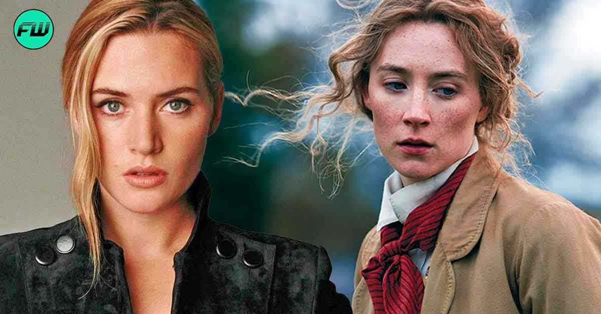 Es macht mich verdammt verrückt: Kate Winslet war wütend, nachdem ihre lesbische Sexszene mit Saoirse Ronan zu einer unerwünschten Debatte geführt hatte
