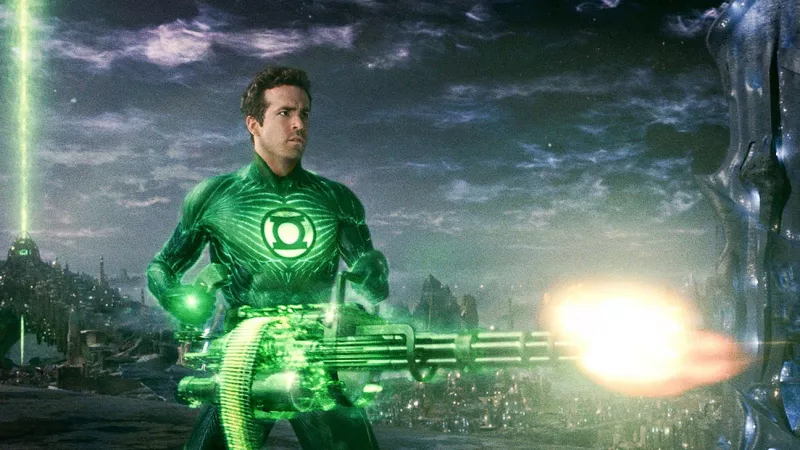   Ryanas Reynoldsas kaip Žaliasis žibintas