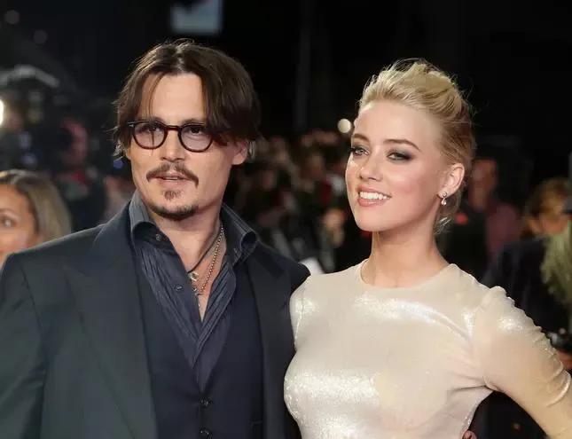   Johnny Depp en Amber Heard