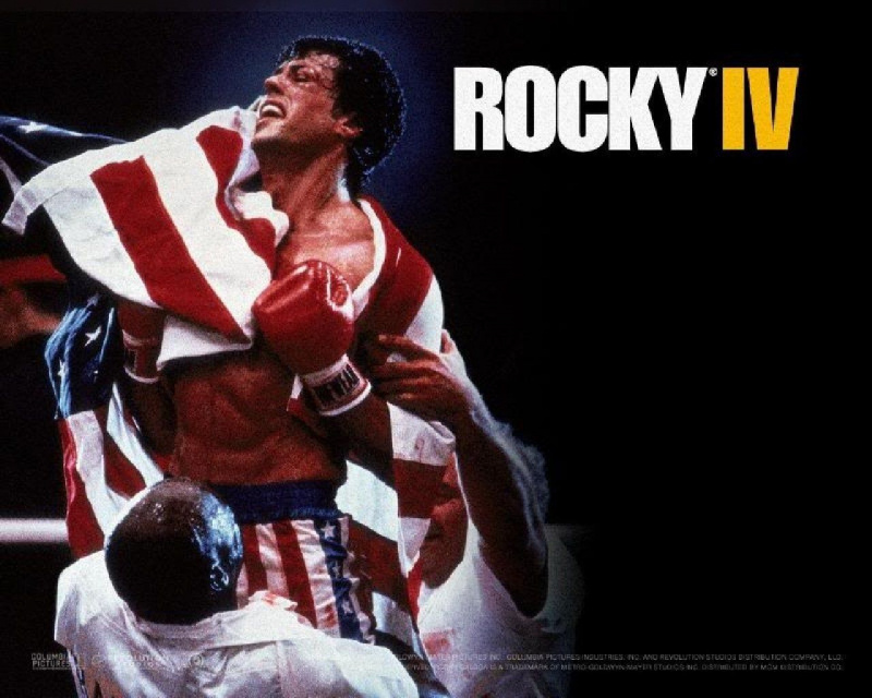   Rocky IV 1985-plakat