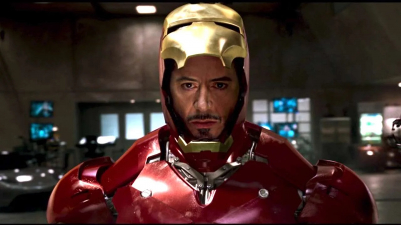   Robert Downey Jr. on Iron Man