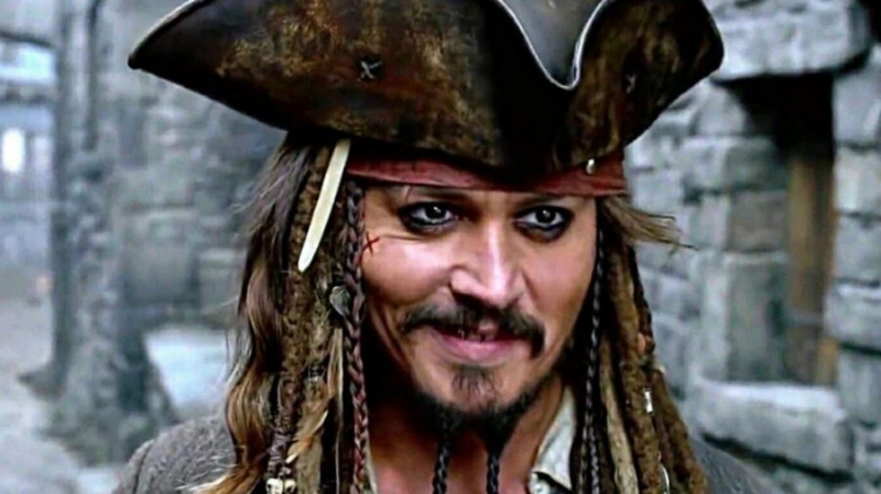   Johnny Depp spielte die Rolle des Captain Jack Sparrow in der Fluch der Karibik-Reihe.