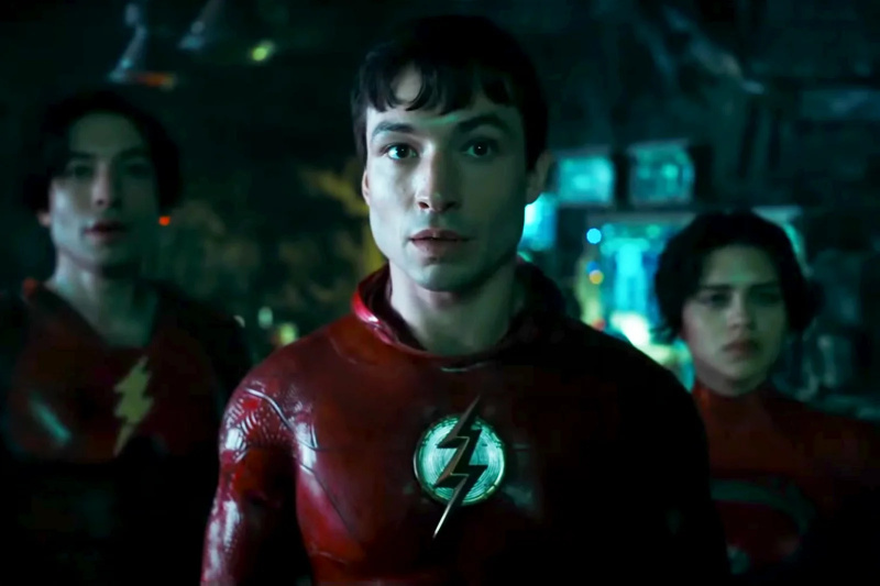 Ezra Milleris laužo „Holivudo blogo berniuko“ stereotipą, nes „The Flash Beats Fast X“ ir „Guardians of the Galaxy Vol. 3 – tampa žiūrimiausiu „Super Bowl“ anonsu