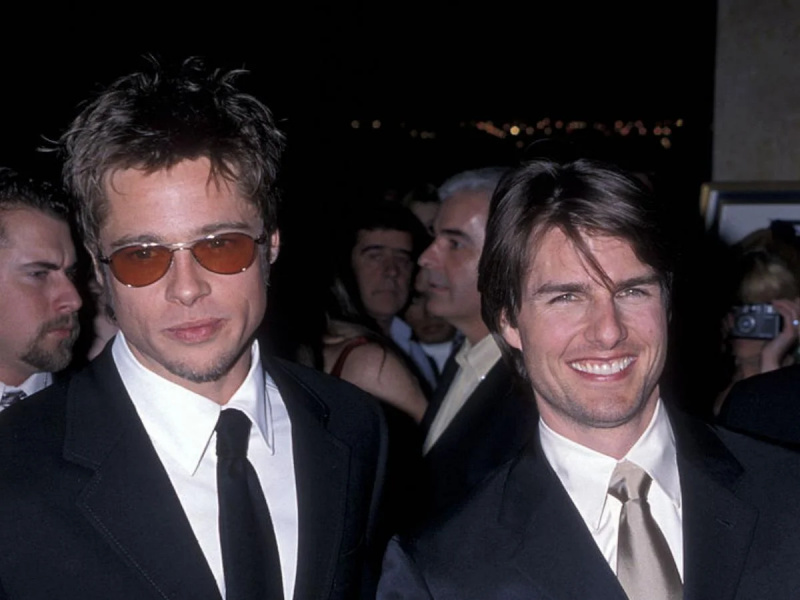   Brad Pitt y Tom Cruise