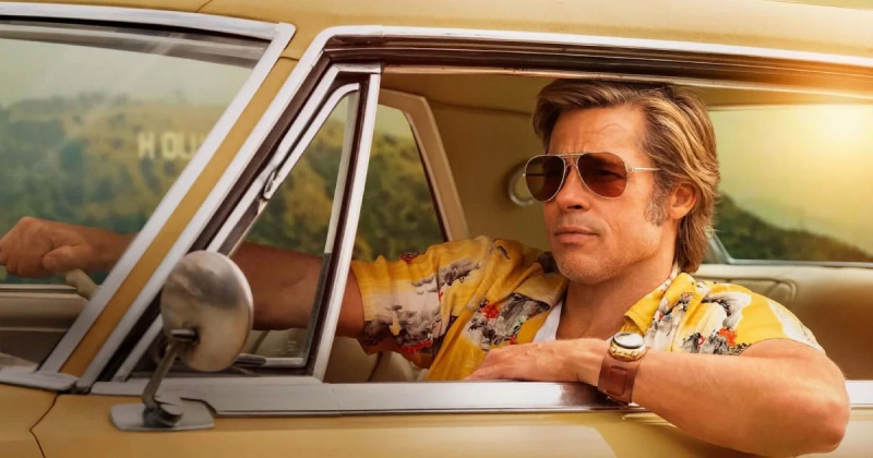   Brad Pitt w filmie Pewnego razu... w Hollywood (2019)