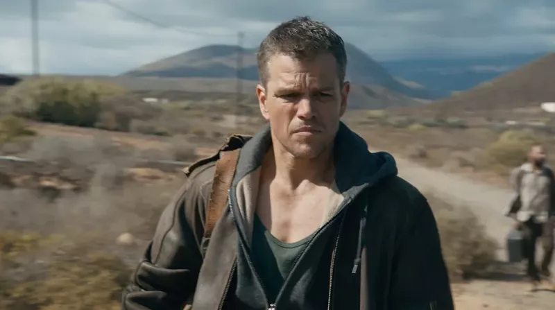   Matt Damon in en als Jason Bourne