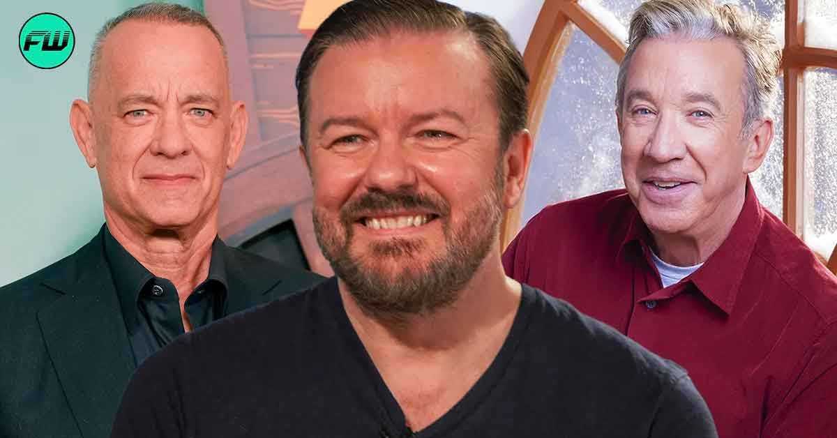 Jeg kunne sige meget værre ting om dem: Ricky Gervais nægtede at gøre gengæld efter Tom Hanks kaldte ham 'Chubby Comedian' efter Tim Allen Joke