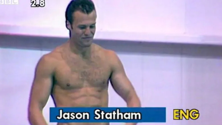   Jason Statham: Acteur, held, Commonwealth Games-duiker | CBC Sport