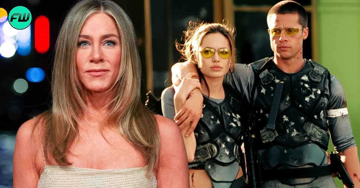 Jennifer Aniston er fortsatt forbanna på Angelina Jolie for hennes påståtte affære med Brad Pitt mens hun filmer 486 millioner dollar?