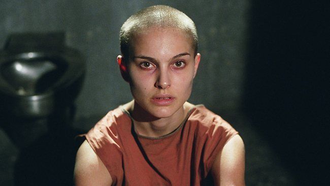 Natalie Portman v för vendetta