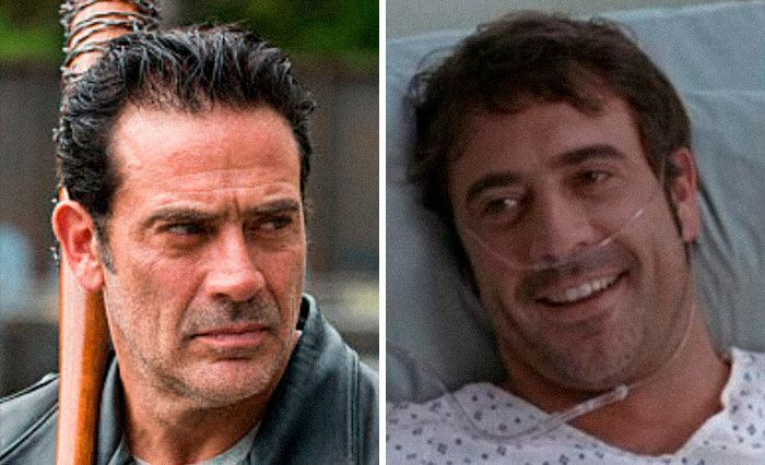 Negan From the Walking Dead و Denny Duquette From Grey