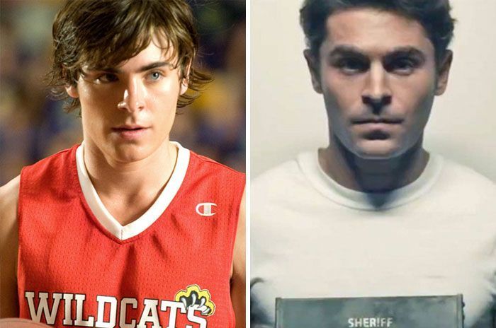 Troy Bolton de High School Musical e Ted Bundy de Extremely Wicked, Shockingly Evil and Vile