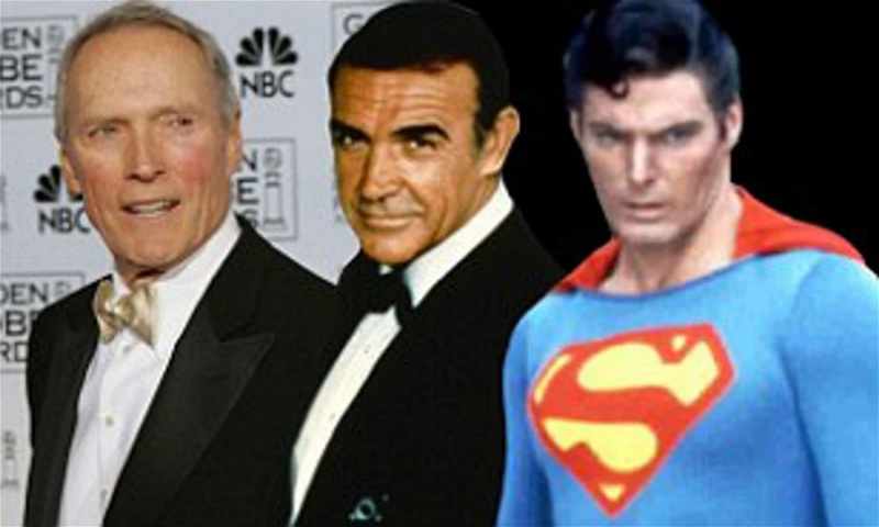   Clint Eastwood lehnte die Rolle von James Bond und Superman ab