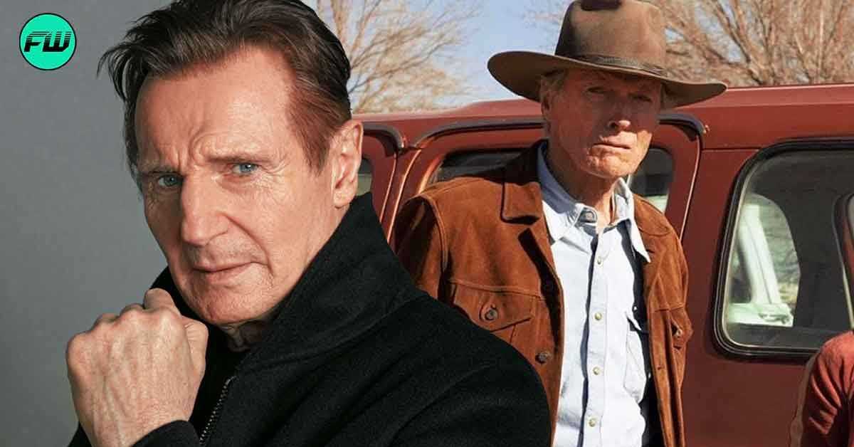 To mnie zirytowało: 6 stóp 4 cali w Liam Neeson wywołało kompleks Napoleona Clinta Eastwooda w filmie razem za jedyne 37 milionów dolarów