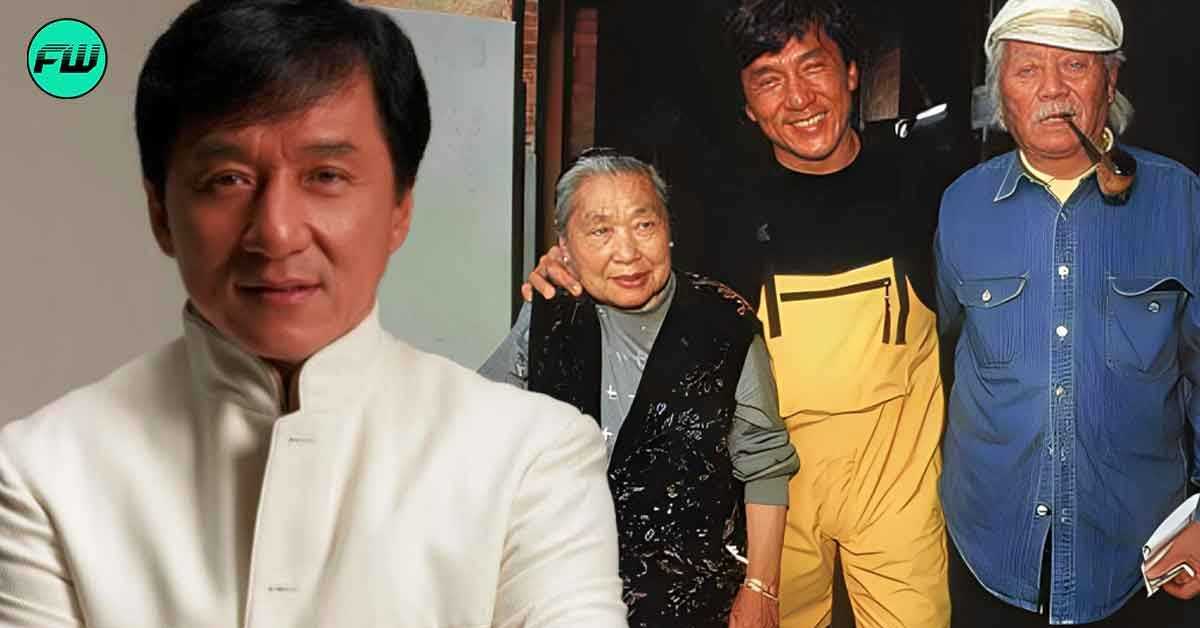 História de cada família chinesa: Jackie Chan chorou inconsolavelmente depois que seu pai afastado contou a verdade sobre sua dolorosa e sombria história familiar
