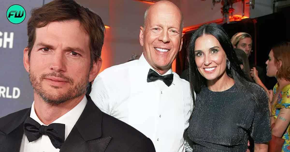 Él es el tipo que solía acostarse con mi esposa: Ashton Kutcher no siempre fue amigable con Bruce Willis debido a sus celos