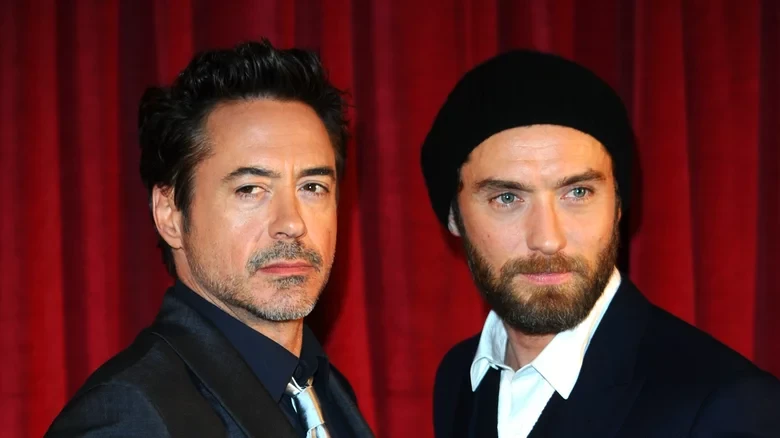   Robert Downey Jr. og Jude Law