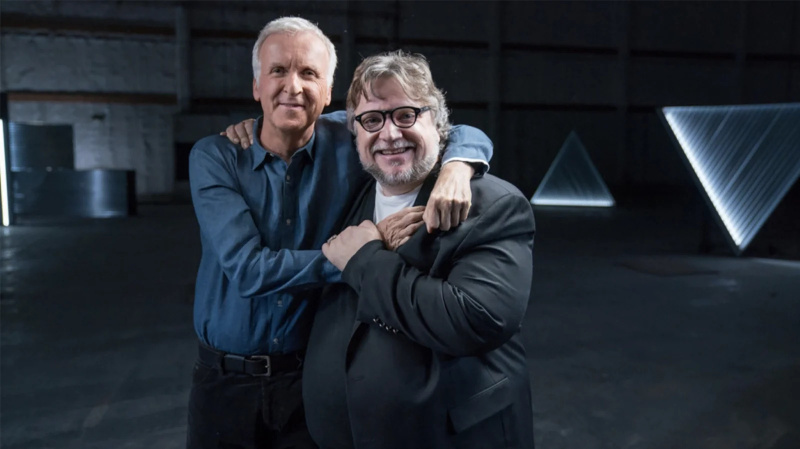   James Cameron og Guillermo Del Toro