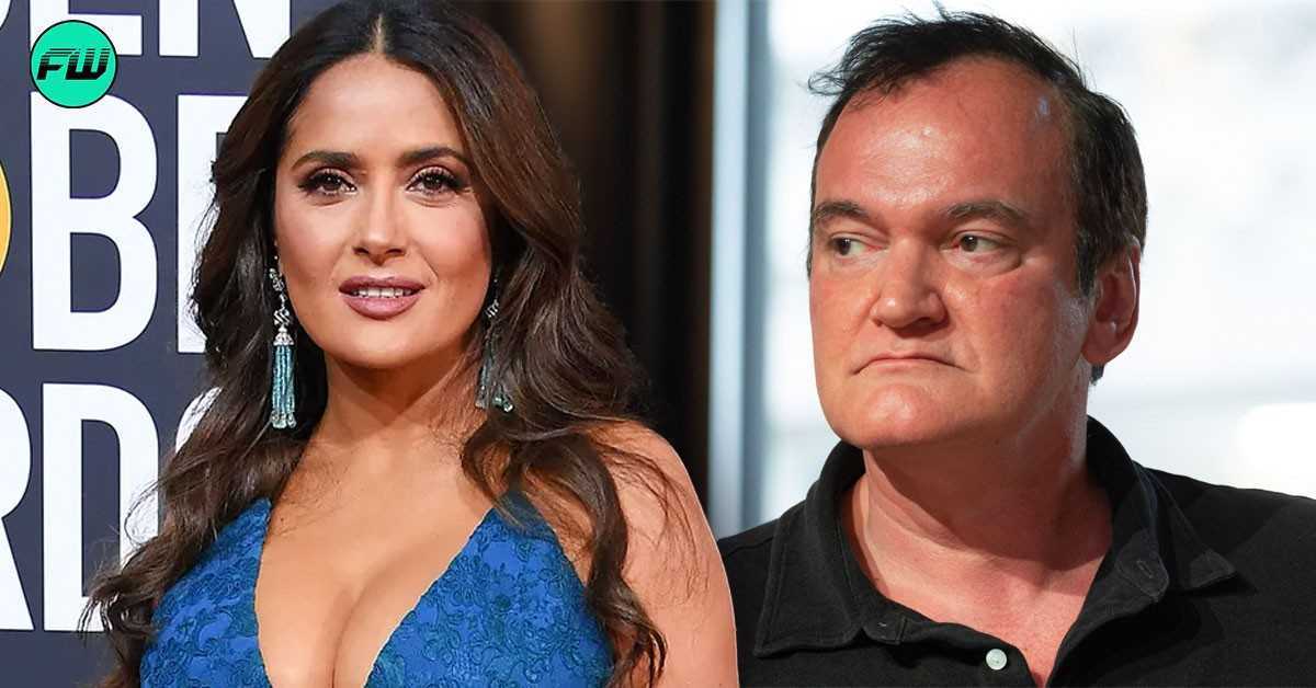 Ich musste wirklich die Miete bezahlen: Salma Hayek musste sich ihrer größten Angst stellen von Quentin Tarantino, nachdem der Regisseur gedroht hatte, sie durch Madonna zu ersetzen
