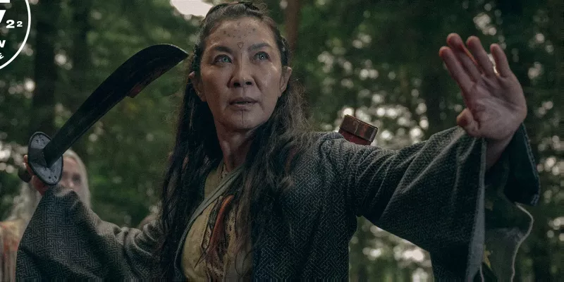   Michelle Yeoh nel ruolo di Scian in The Witcher: Blood Origin.
