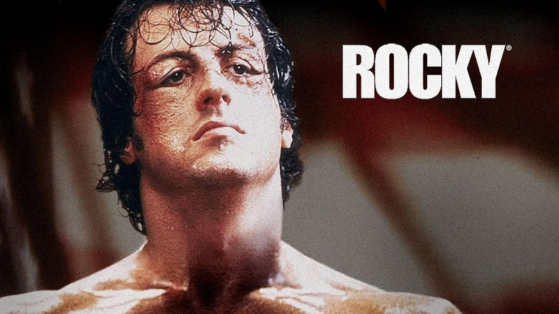   Sylvester Stallone v in kot Rocky