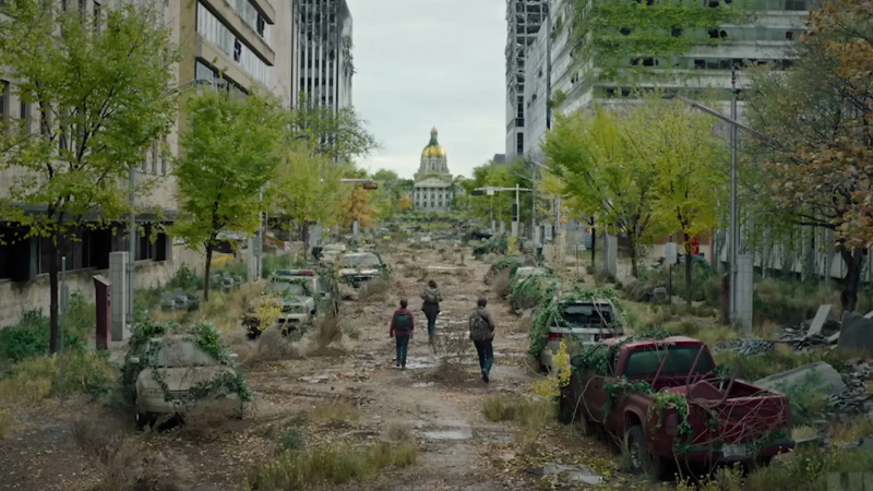   Et stillbilde fra HBO's The Last of Us 