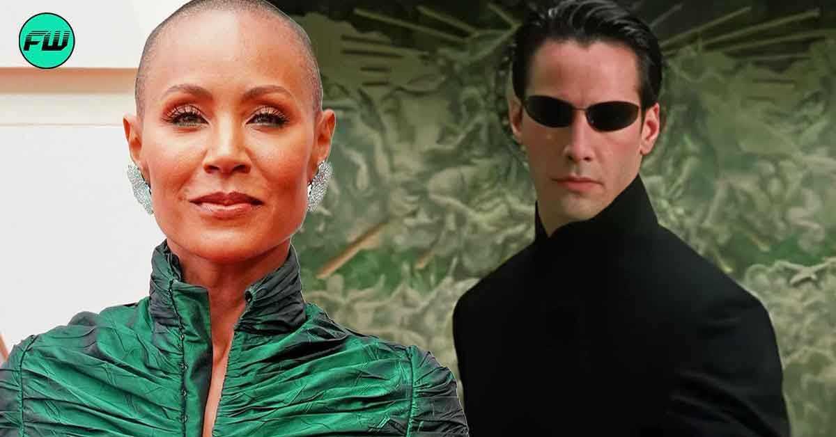 Związek Jady Pinkett Smith z Keanu Reevesem popsuł się po tym, jak straciła główną rolę w „Matrixie”? Co się wydarzyło między nimi za kulisami