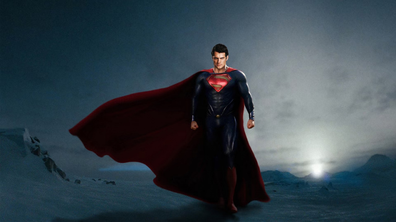   Henry Cavill เป็น Superman ใน Man of Steel