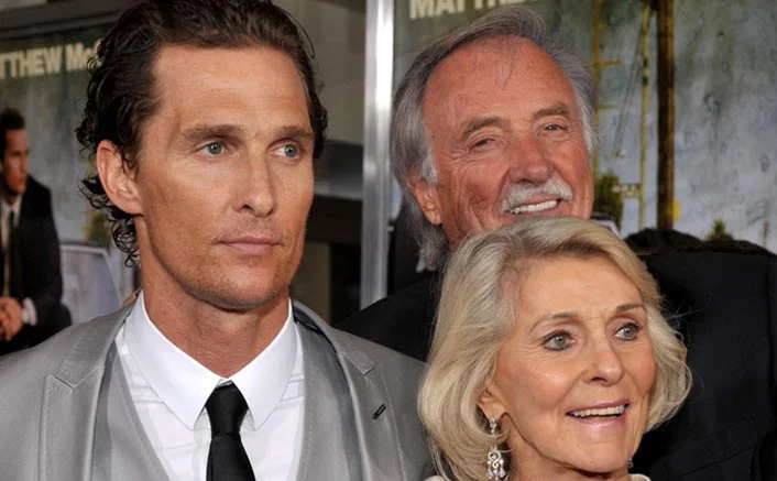   Matthew McConaughey y sus padres
