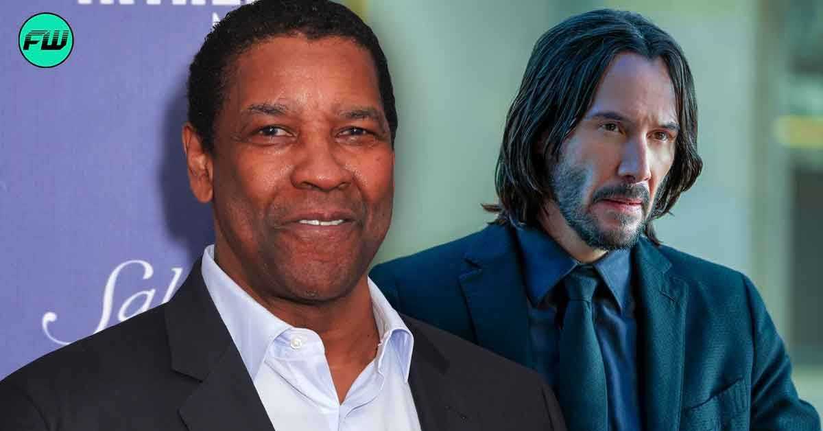 Ar fi... Nebun de bine: Keanu Reeves vrea un crossover John Wick cu franciza de 383 de milioane de dolari a lui Denzel Washington