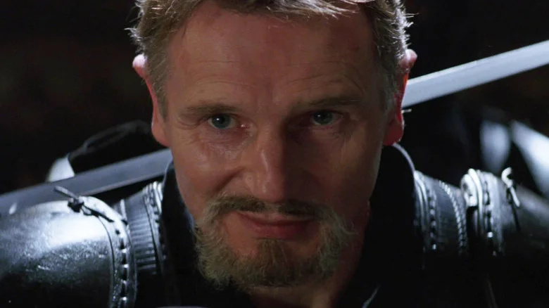   Ήλιος's al Ghul played by Liam Neeson