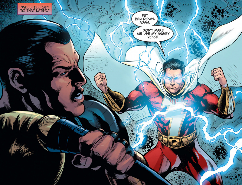   Black Adam vs. Shazam in den Comics