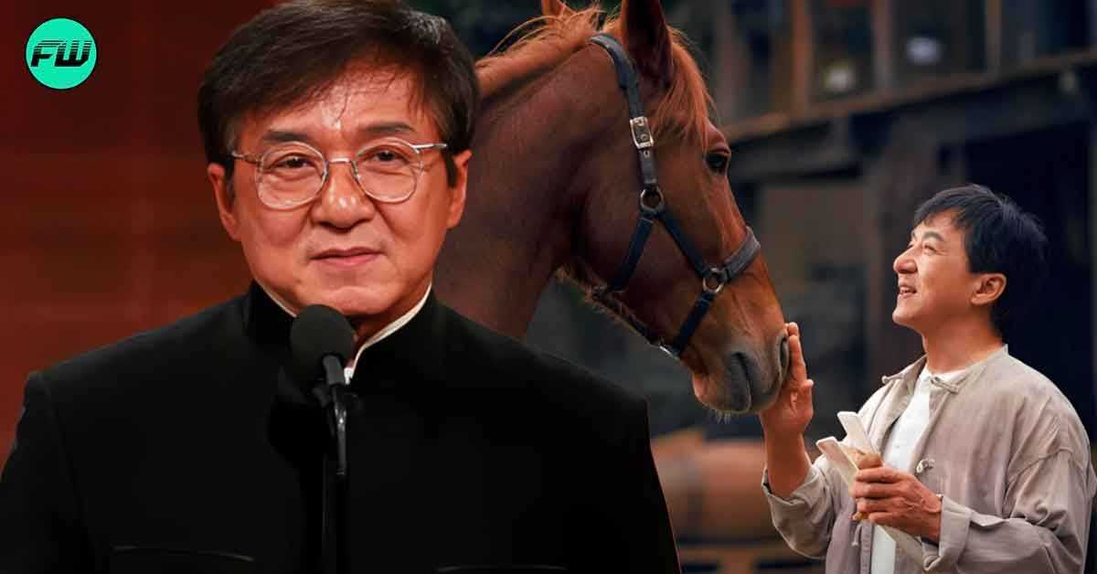 De 69-jarige Jackie Chan barst in tranen uit terwijl hij ziet hoe zijn carrière ten einde loopt in een virale video