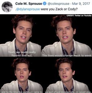 Sprouse την Απόψε