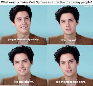 Cole Sprouse in