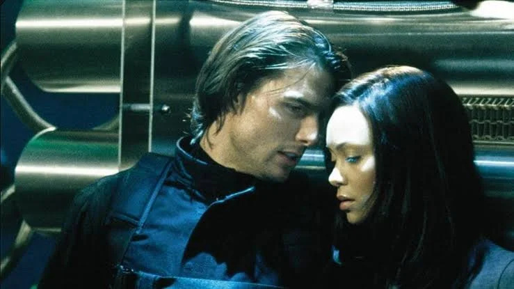   Thandie Newton i Tom Cruise w Mission Impossible 2