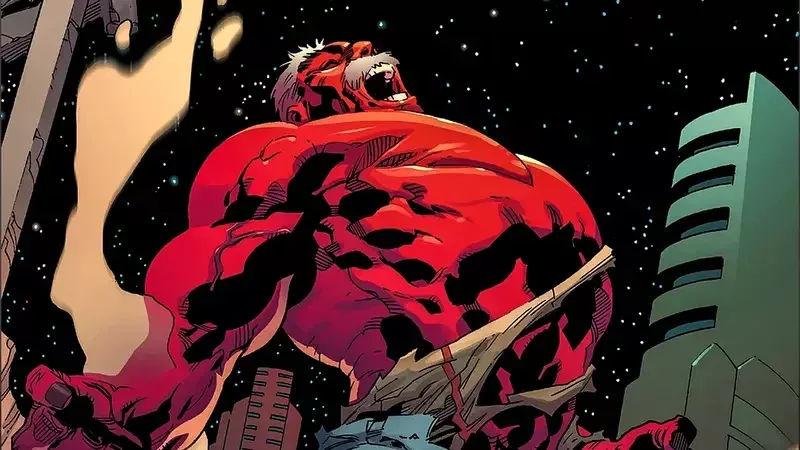   Coup de foudre Ross' Red Hulk maybe featured in She-Hulk.