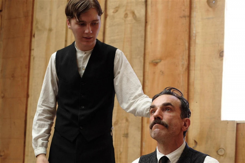   Sir Daniel Day-Lewis e Paul Dano em'There Will Be Blood'