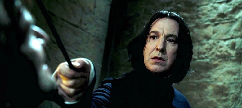   Alan Rickman dans le rôle de Severus Snape