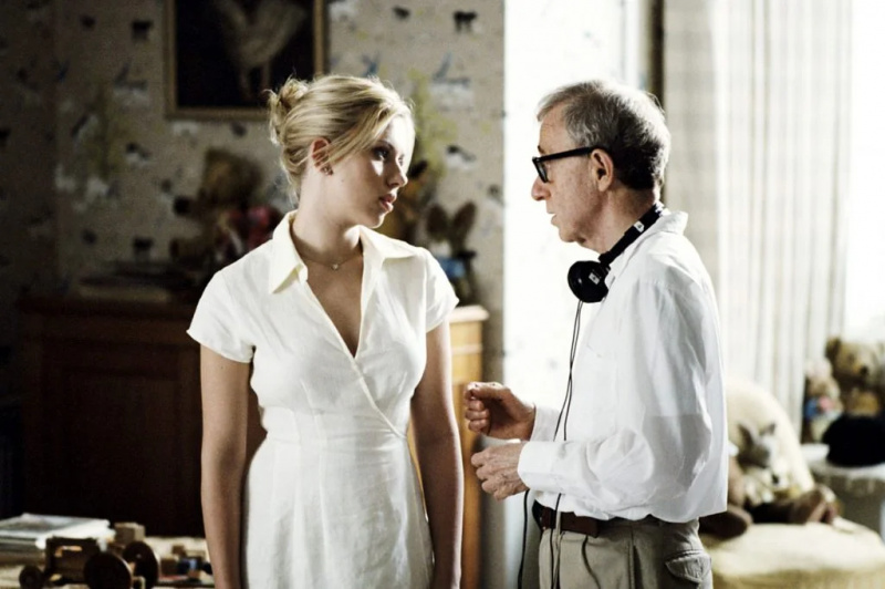   Woody Allen und Scarlett Johansson