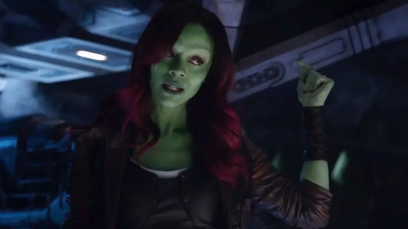   Zoe Saldana som Gamora