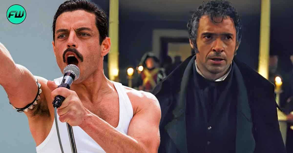 De asemenea, are șase centimetri prea mult: Rami Malek l-a jucat pe Freddie Mercury după ce Queen l-a respins pe co-starul lui Hugh Jackman, Les Misérables.